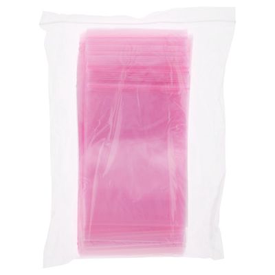 Plymor 4" x 6" (Pack of 100), 4 Mil Heavy Duty Anti-Static Zipper Reclosable Plastic Bags Image 2