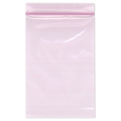 Plymor 4" x 6" (Pack of 200), 4 Mil Heavy Duty Anti-Static Zipper Reclosable Plastic Bags Image 1