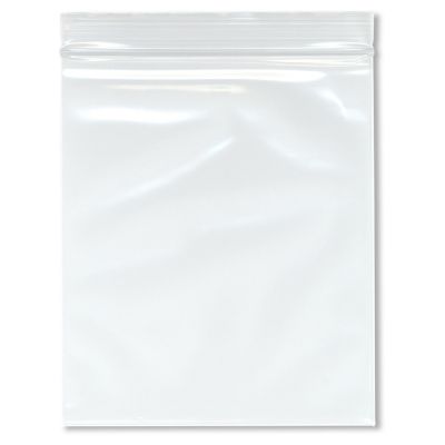 Plymor 6" x 7" (Pack of 200), 4 Mil Heavy Duty Zipper Reclosable Plastic Bags Image 1