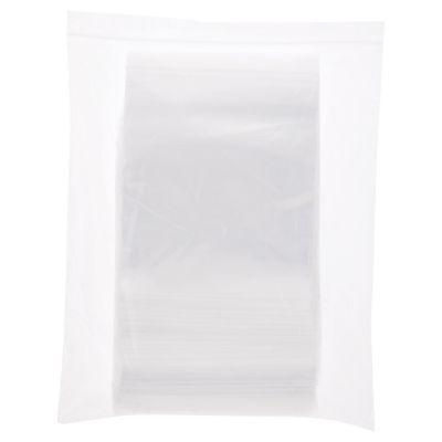 Plymor 6" x 7" (Pack of 200), 4 Mil Heavy Duty Zipper Reclosable Plastic Bags Image 2