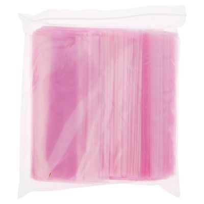 Plymor 6" x 8" (Pack of 100), 2 Mil Anti-Static Zipper Reclosable Plastic Bags Image 2