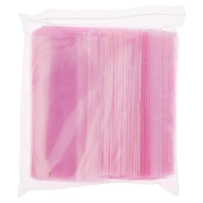 Plymor 6" x 8" (Pack of 200), 2 Mil Anti-Static Zipper Reclosable Plastic Bags Image 2