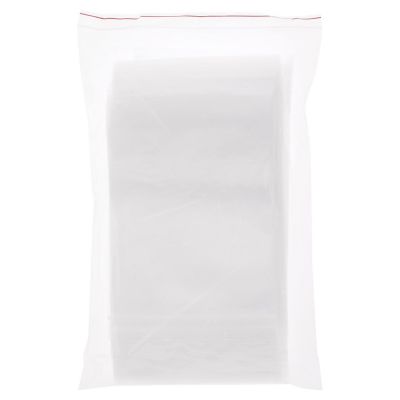 Plymor 7" x 10" (Pack of 100), 6 Mil Industrial Duty Zipper Reclosable Plastic Bags Image 2