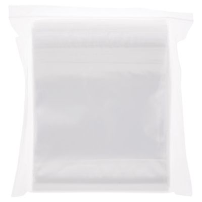 Plymor 7" x 15" (Pack of 200), 2 Mil Zipper Reclosable Plastic Bags Image 2