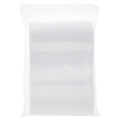 Plymor 7" x 7" (Pack of 100), 4 Mil Heavy Duty Zipper Reclosable Plastic Bags Image 2