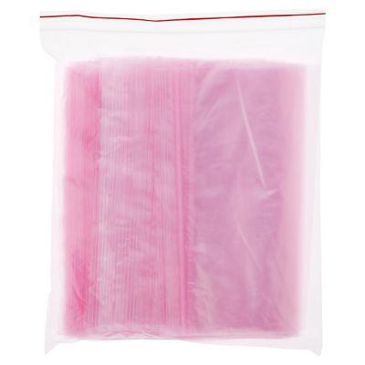 Plymor 9" x 12" (Pack of 100), 2 Mil Anti-Static Zipper Reclosable Plastic Bags Image 2