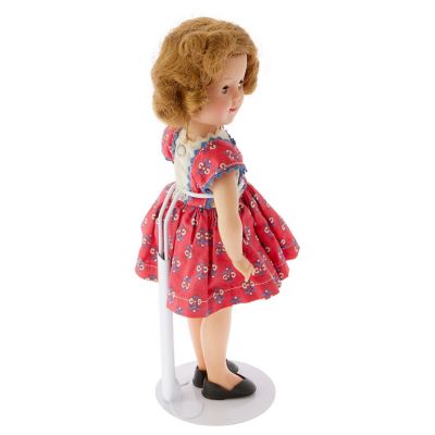 Plymor White Adjustable Doll Stand, fits 10 - 14 inch Dolls or Action Figures Image 1