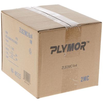 Plymor Zipper Reclosable Plastic Bags, 2 Mil, 6" x 4" (Case of 1000) Image 2