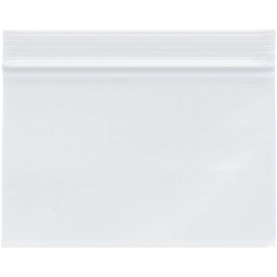 Plymor Zipper Reclosable Plastic Bags, 2 Mil, 6" x 4" (Pack of 500) Image 1