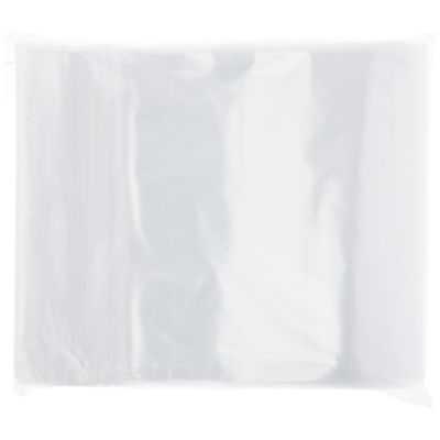 Plymor Zipper Reclosable Plastic Bags, 2 Mil, 7" x 7" (Pack of 100) Image 2