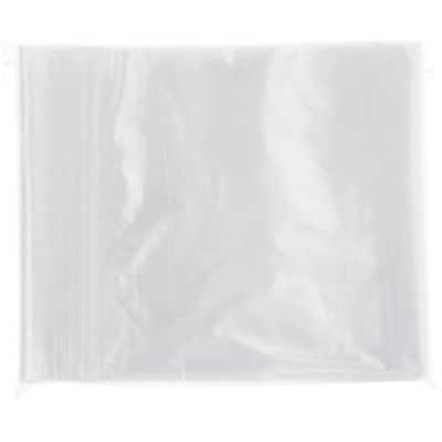 Plymor Zipper Reclosable Plastic Bags, 2 Mil, 8" x 8" (Pack of 100) Image 2