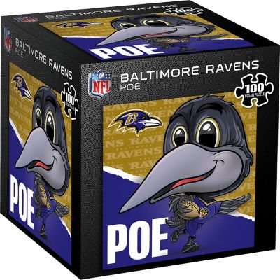 Poe - Baltimore Ravens Mascot 100 Piece Jigsaw Puzzle Image 1