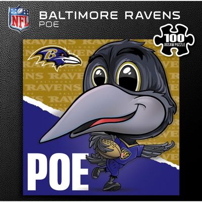 Poe - Baltimore Ravens Mascot 100 Piece Jigsaw Puzzle Image 3