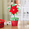 Poinsettia Flower Pot Craft Kit - Makes 6 Image 3