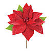 Poinsettia Stem (Set Of 2) 19.75"H Polyester Image 1