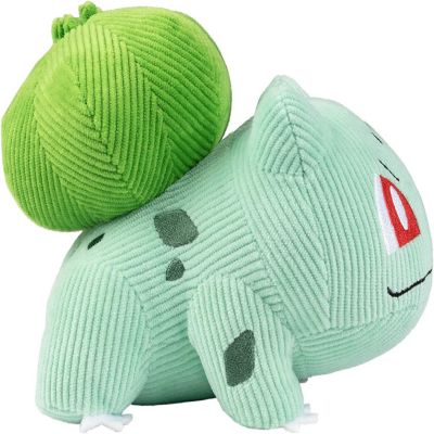 Pok&#233;mon 8" Corduroy Bulbasaur Plush Stuffed Animal Toy - Limited Edition - Officially Licensed - Great Gift for Kids Image 2
