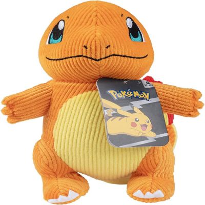 Pok&#233;mon 8" Corduroy Charmander Plush Stuffed Animal Toy - Limited Edition - Officially Licensed - Great Gift for Kids Image 1