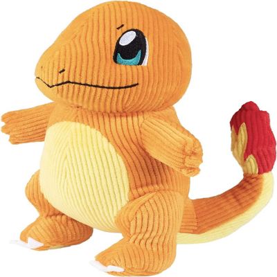 Pok&#233;mon 8" Corduroy Charmander Plush Stuffed Animal Toy - Limited Edition - Officially Licensed - Great Gift for Kids Image 2