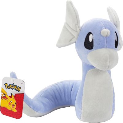 Pok&amp;#233;mon Dratini 8&quot; Plush - Officially Licensed - Quality &amp; Soft Stuffed Animal Toy - Add Dratini to Your Collection! - Great Gift for Kids &amp; Fans of Pokemon Image 1