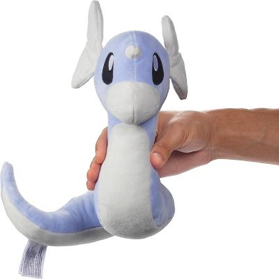 Pok&amp;#233;mon Dratini 8&quot; Plush - Officially Licensed - Quality &amp; Soft Stuffed Animal Toy - Add Dratini to Your Collection! - Great Gift for Kids &amp; Fans of Pokemon Image 3