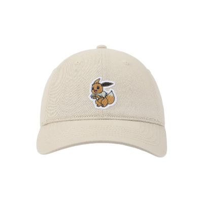Pok&amp;#233;mon Eevee Printed Patch Sand Unstructured Baseball Cap Image 1