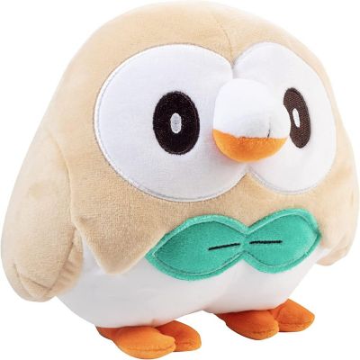 Pok&#233;mon Legends: Arceus Rowlet 8" Plush Stuffed Animal Toy - Officially Licensed - Great Gift for Kids Image 1