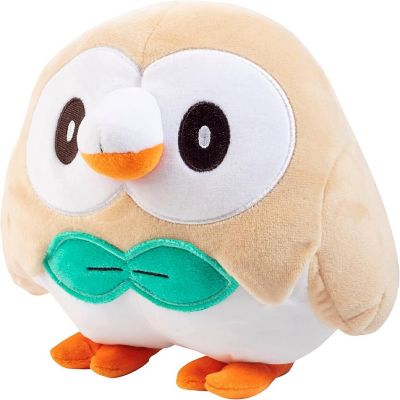 Pok&#233;mon Legends: Arceus Rowlet 8" Plush Stuffed Animal Toy - Officially Licensed - Great Gift for Kids Image 2