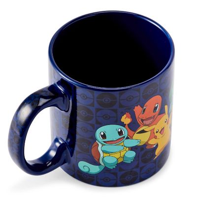 Pok&#233;mon Original Generation One Starters Coffee Mug  Features Pikachu & More Image 2