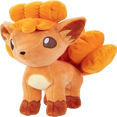 Pok&#233;mon Vulpix 8" Plush - Officially Licensed - Quality & Soft Stuffed Animal Toy - Add Vulpix to Your Collection! - Great Gift for Kids & Fans of Pokemon Image 1