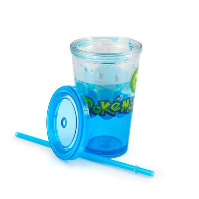 Pokemon Carnival Cup With Glitter and Confetti Featuring Squirtle 16oz. Image 3