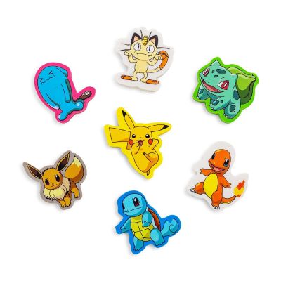 Pokemon Eraser 7-Pack Image 1