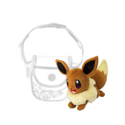 Pokemon Petite Pals 6-Inch Shoulder Plush - Eevee Image 1