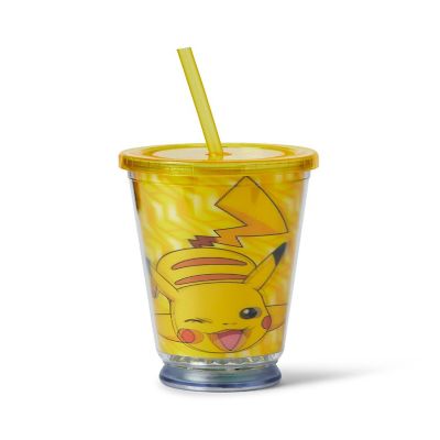 Pokemon Pikachu Carnival Cup - 18oz BPA-free Tumbler Cup with LED Lights Image 1