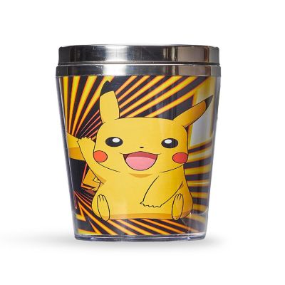Pokemon Pikachu Travel Mug - 16oz BPA-Free Car Tumbler with Spill-Proof Lid Image 1