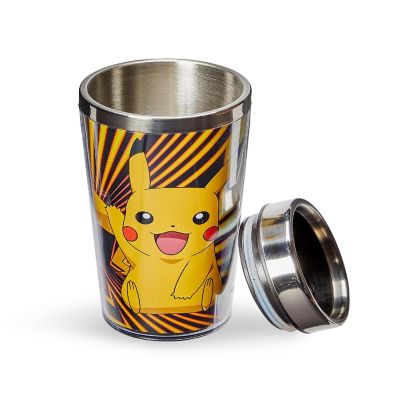 Pokemon Pikachu Travel Mug - 16oz BPA-Free Car Tumbler with Spill-Proof Lid Image 2