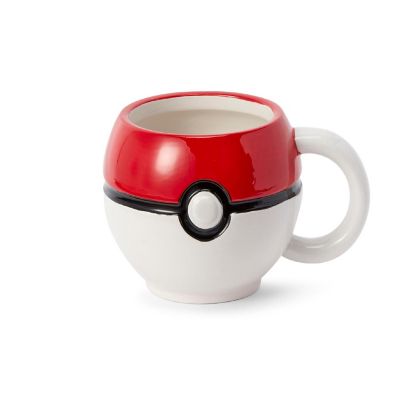 Pokemon Pokeball Ceramic Coffee Mug with Lid Image 2