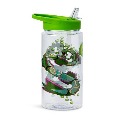 Pokemon Rayquaza 16oz Water Bottle - BPA-Free Reusable Drinking Bottles Image 1