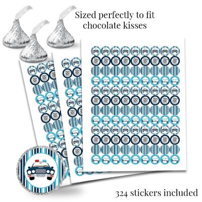 Police Birthday Sticker Bundle 429pc. by AmandaCreation Image 2