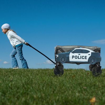 Police Car Wagon Cover Halloween Accessory Image 2