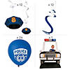 Police Party Decorating Kit - 49 Pc. Image 1