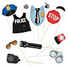 Police Party Photo Stick Props- 12 Pc. Image 1