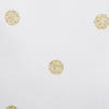 Polka Dot Napkin(Set Of 4) White/Gold Metallic Image 2