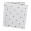 Polka Dot Napkin(Set Of 4) White/Silver Metallic Image 2