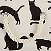 Polyester Pet Bin Cats Meow Rectangle Large Image 3