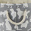 Polyester Pet Bin Dog Show Gray Round Large 15X18X18 Image 3