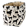Polyester Pet Bin Dog Show Rectangle Medium Image 1