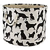 Polyester Pet Bin Dog Show Round Small Image 1