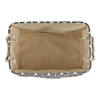 Polyester Pet Bin Lattice Paw Gray Rectangle Medium Image 1
