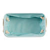 Polyester Pet Bin Paw Aqua Rectangle Small 14X8X9 Image 3