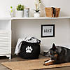 Polyester Pet Bin Paw Black Round Medium Image 3